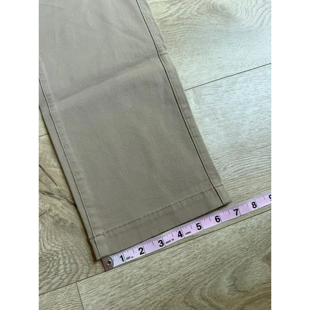 NWT Mens J.Crew Slim Dock Pant Khaki drawstring waist pull on cordura size XS